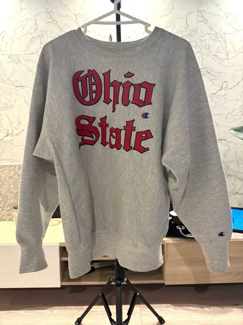 90' 目付き チャンピオン リバースウィーブ ohio state菅田将暉着用