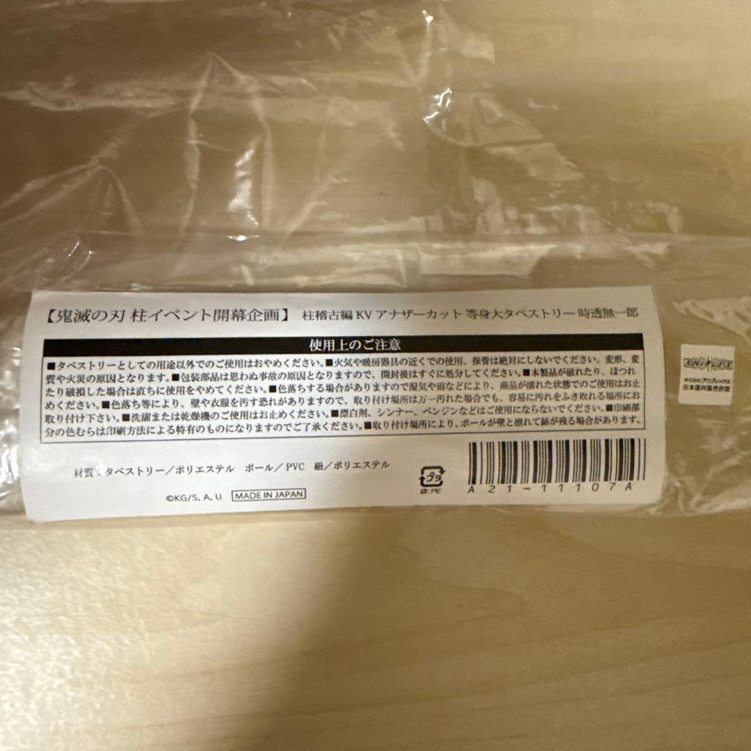 鬼滅の刃 柱稽古編 KV アナザーカット 時透 無一郎 等身大