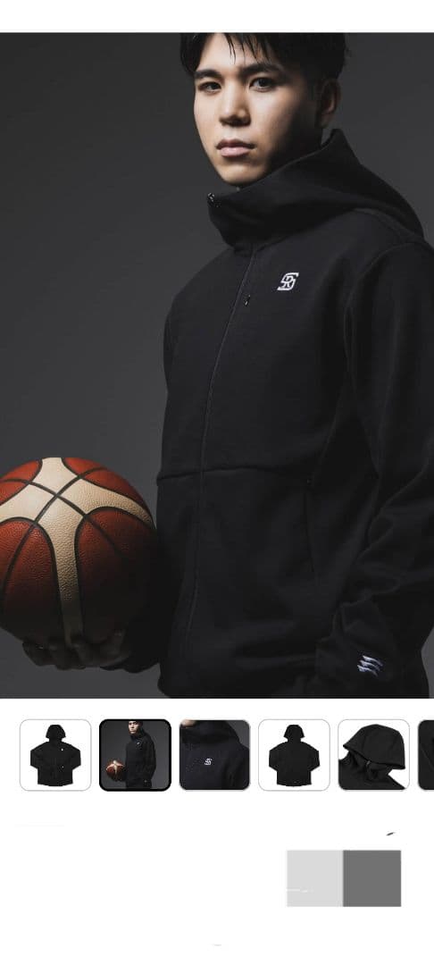 エゴザル RSファンクションゾーンパーカーフルジップパーカー瀬川琉久