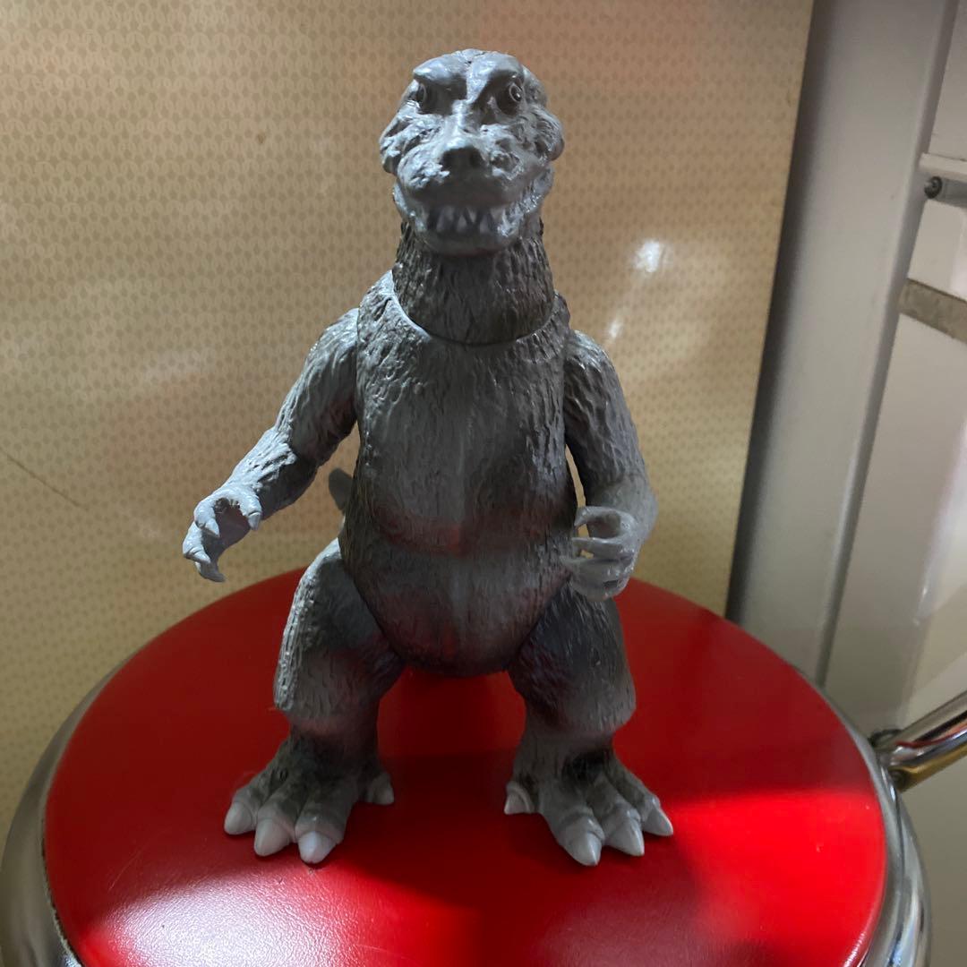 ベアモデル　ゴジラ　ソフビ マーミット　ブルマァク マルサン Yahoo!オークション - ゴジラ 1974 ソフビ M1号 限定 マルサン ブルマ