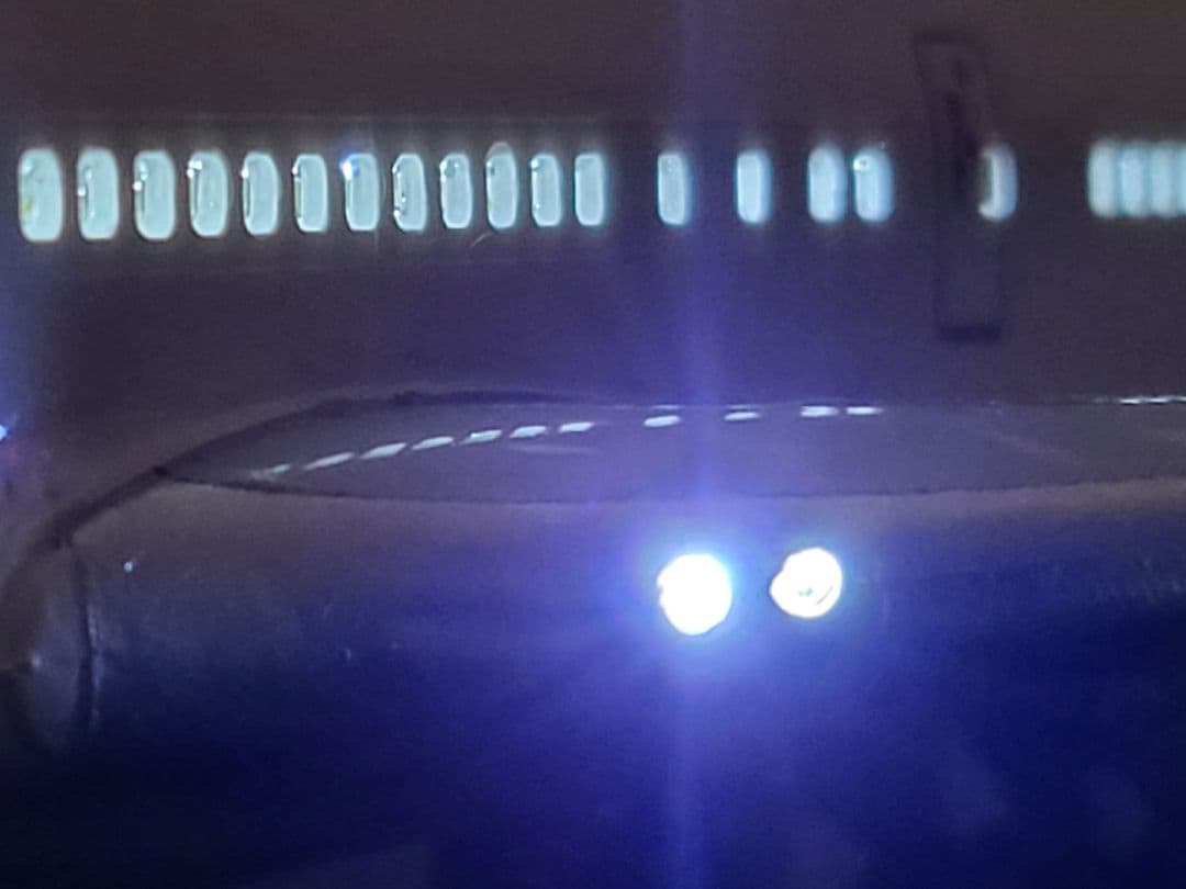 JAL BOEING 747-400 LED仕様 完成品 - メルカリ