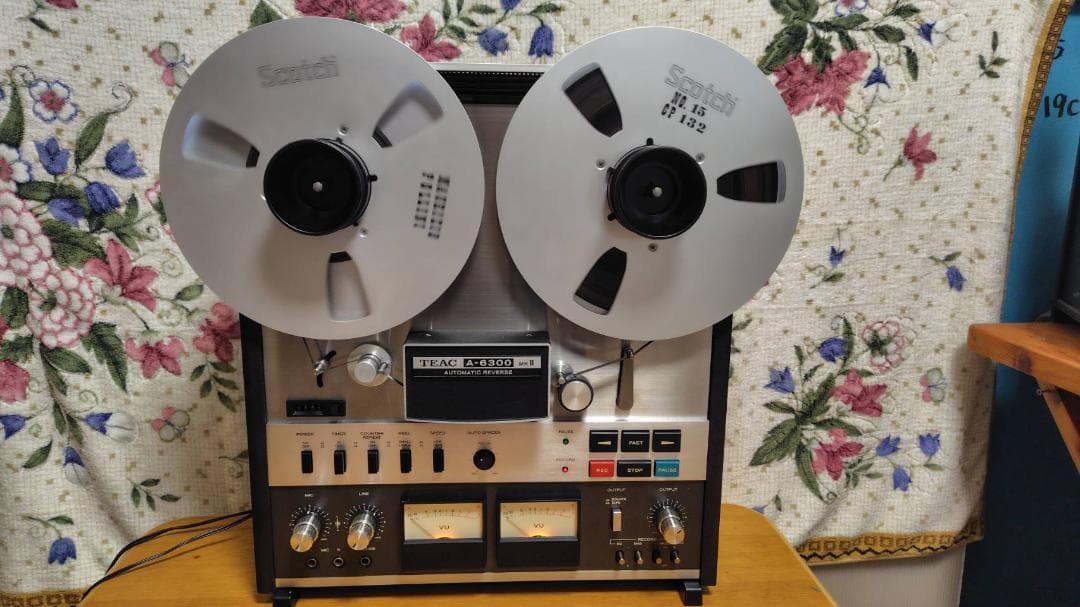TEAC A-6300 MK II オープンリールデッキ ティアック TEAC TEAC ティアック☆オープンリールデッキ A-6300☆現状品
