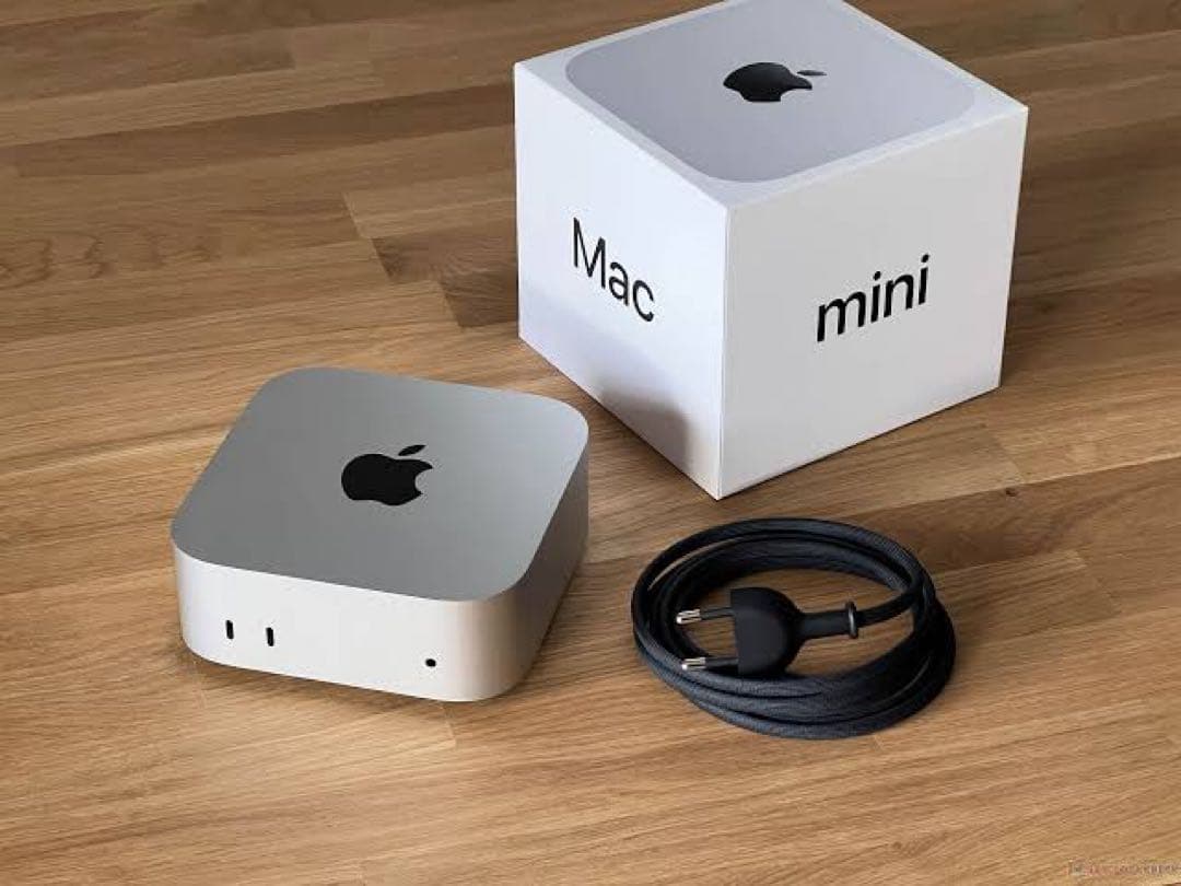 Apple Mac mini M4 本体 Appleの新しいMac miniは、よりパワフルに、より小さく、そしてApple