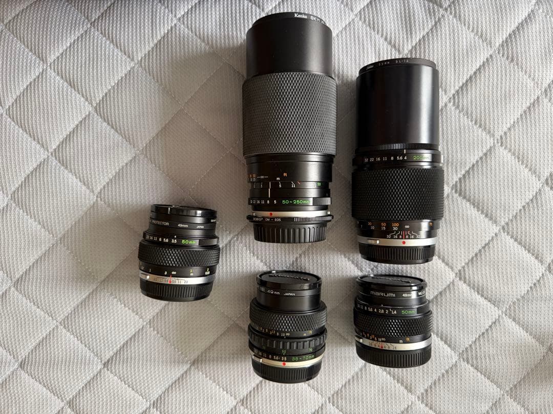 オリンパス オールド一眼レフ&PEN レンズ フィルム ケース セット