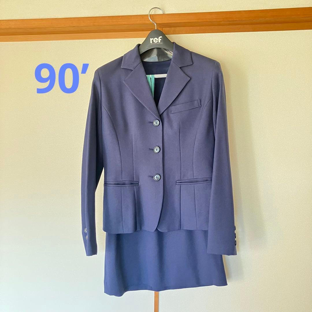 ミスアリス セットアップ [ヴィンテージ]1990年代 9号 ネイビー - メルカリ