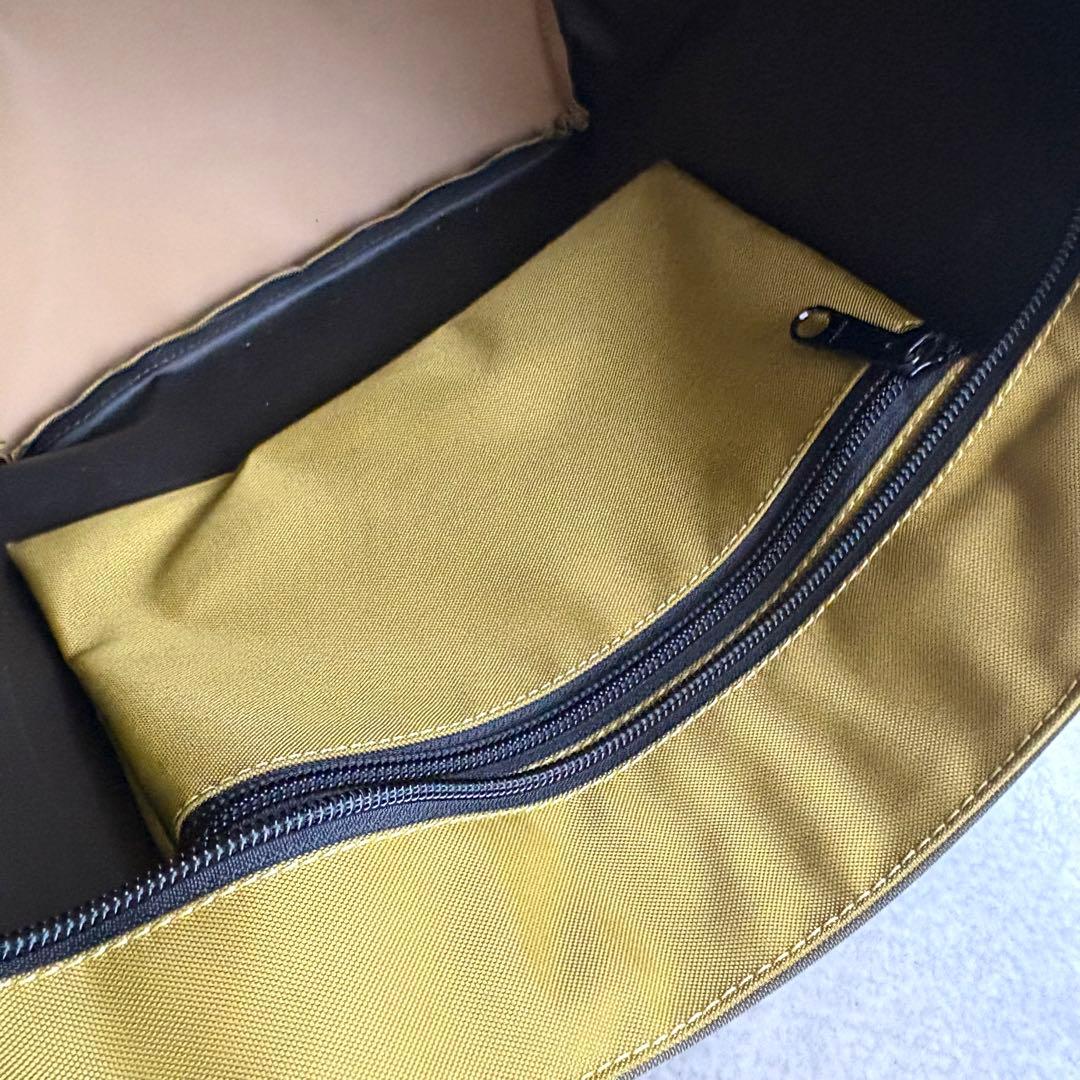 マヤコバ様】エルベシャプリエ 舟型 トート ハンドバッグ 1027N カーキ