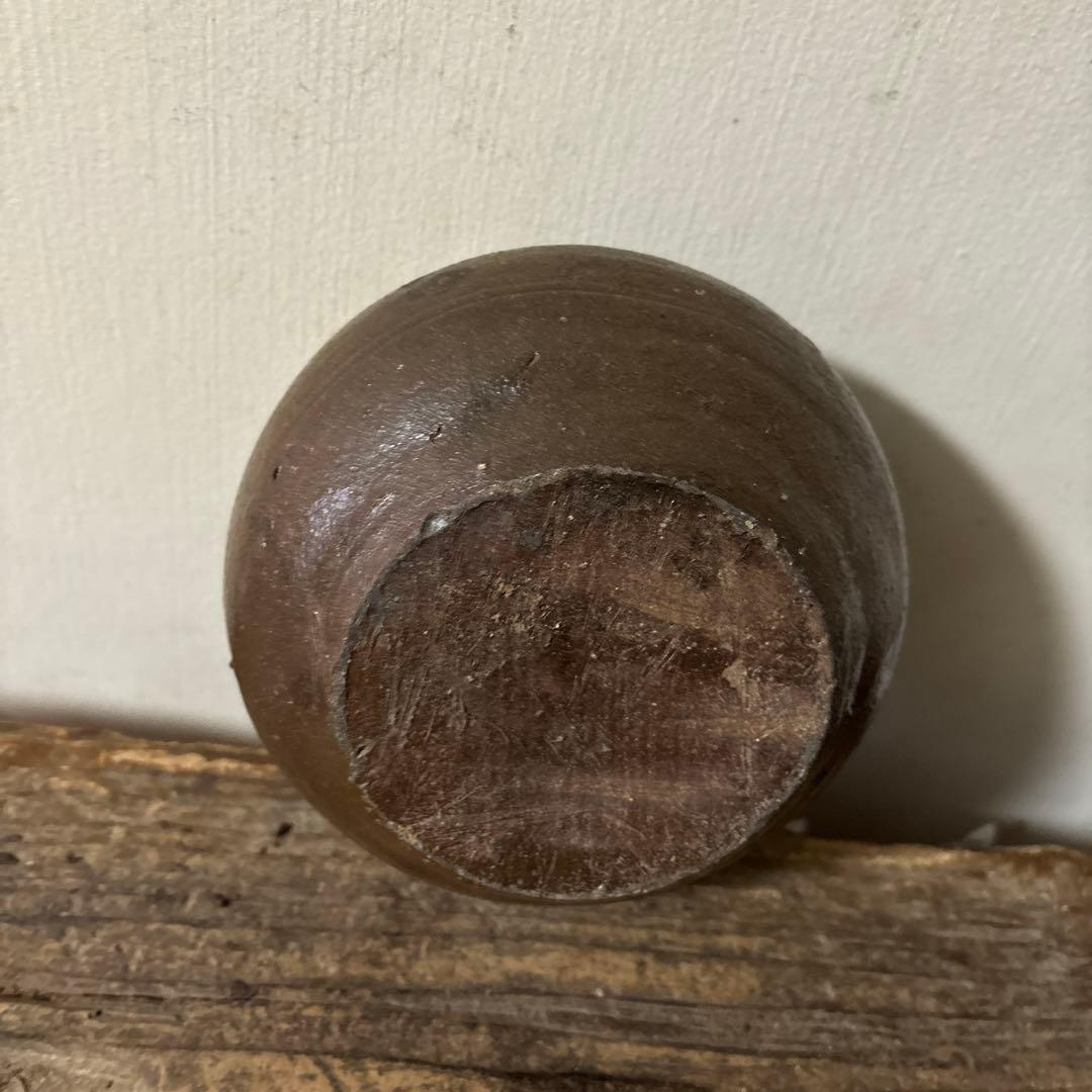 李朝 壺 オンギ 韓国アンティーク その23検：骨董アンティーク.花器