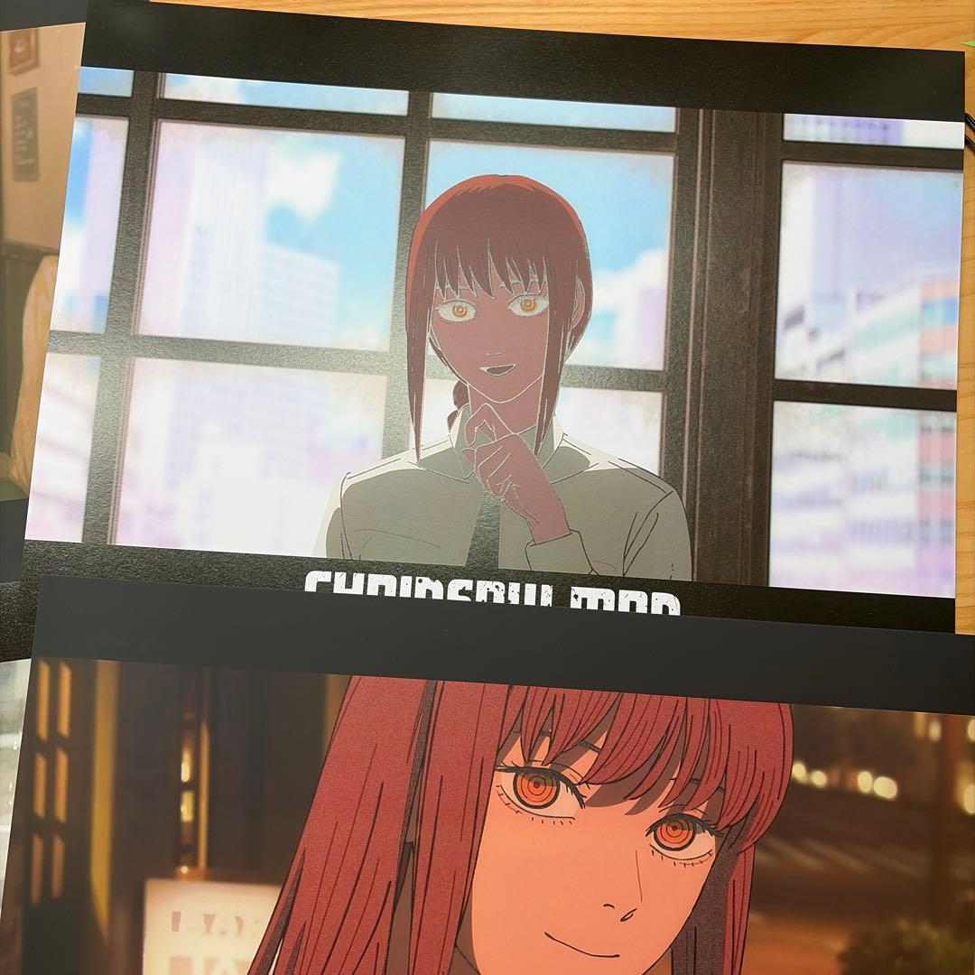 チェンソーマン 台湾限定 マキマ 夜光/香り レゼ 夜光/香り A3ポスター