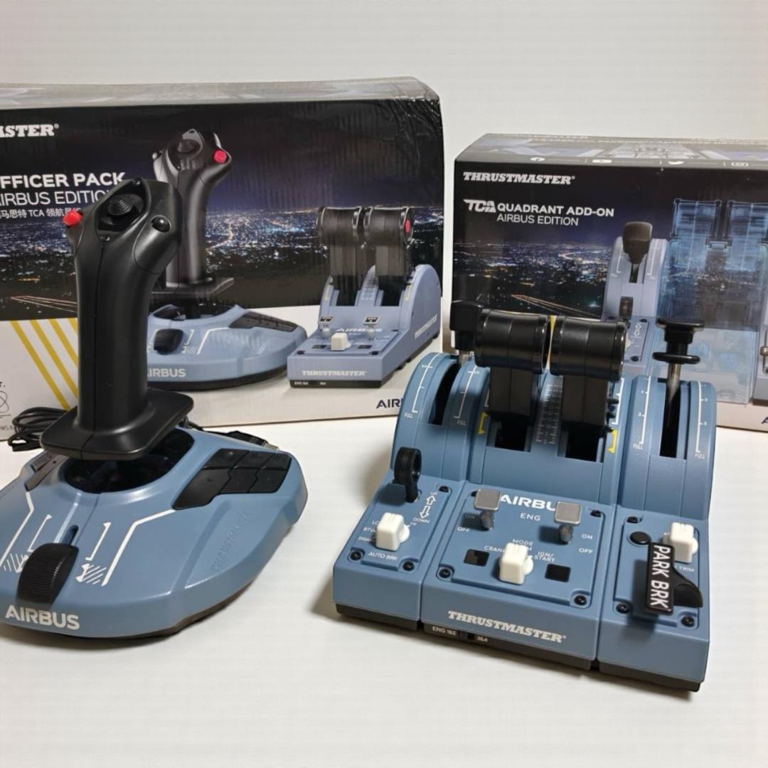 PC用ゲームコントローラー・コンバーター Thrustmaster TCA Officer Pack + ADD-ON TCA Officer Pack Airbus Edition - Flying | Thrustmaster