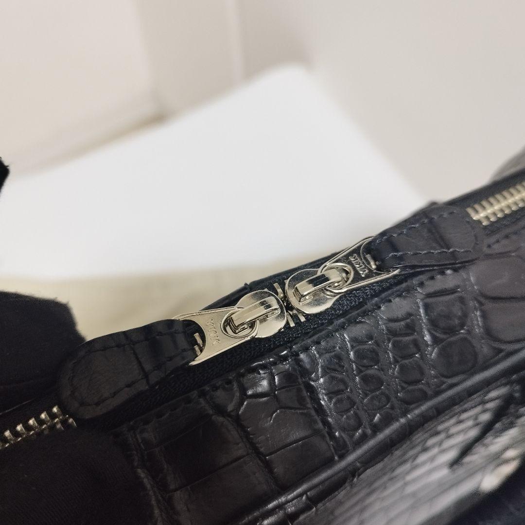 未使用自宅保管☆ JRA認定 ビジネスバッグ クロコダイル マット