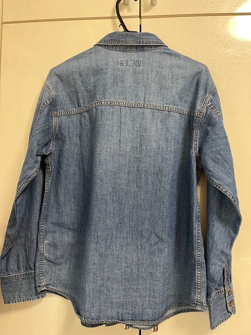 Spick and Span ライトオンスデニムシャツ ブルー ファッション