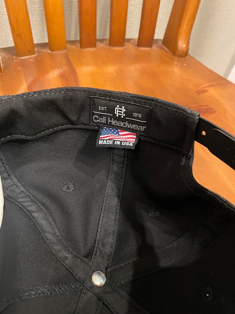 カリヘッドウェア キャップ ブラック 山田蓮 this man 大野 樋口塁