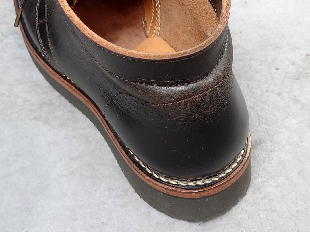 【茶芯／純正革紐付】ZERROW’S ゼローズ ブニーカー 26.5cm 日本製