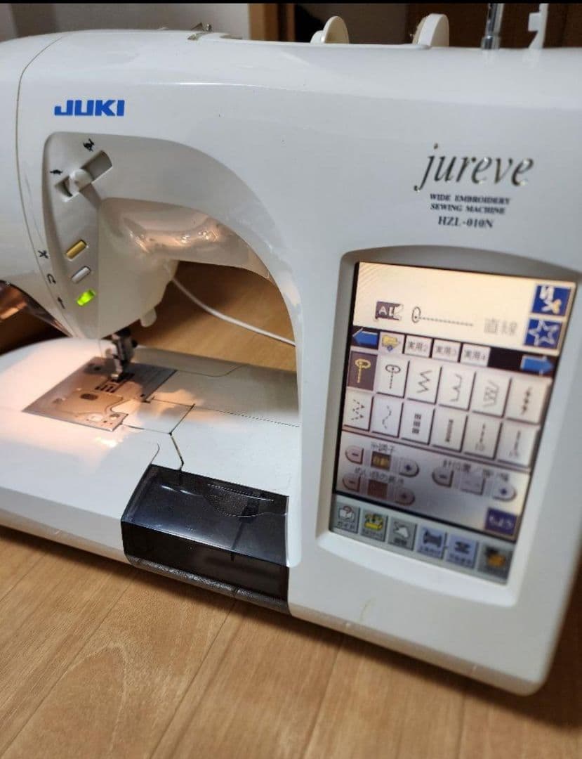 JUKI ミシン jureve ジュレーブ hzl-010n JUKIミシン修理｜Jureve｜HZL-010N｜自動上糸掛け故障 | tetettaミシン