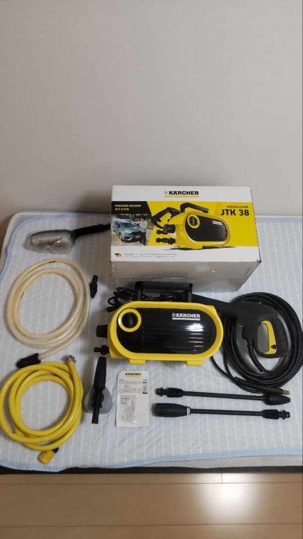 KARCHER JTK 38 高圧洗浄機本体 Amazon | ケルヒャー 家庭用高圧洗浄機 JTK38 | 高圧洗浄機本体
