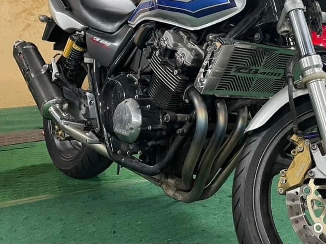 cb400sf nc39 ヨシムラ チタンサイクロン マフラー - メルカリ