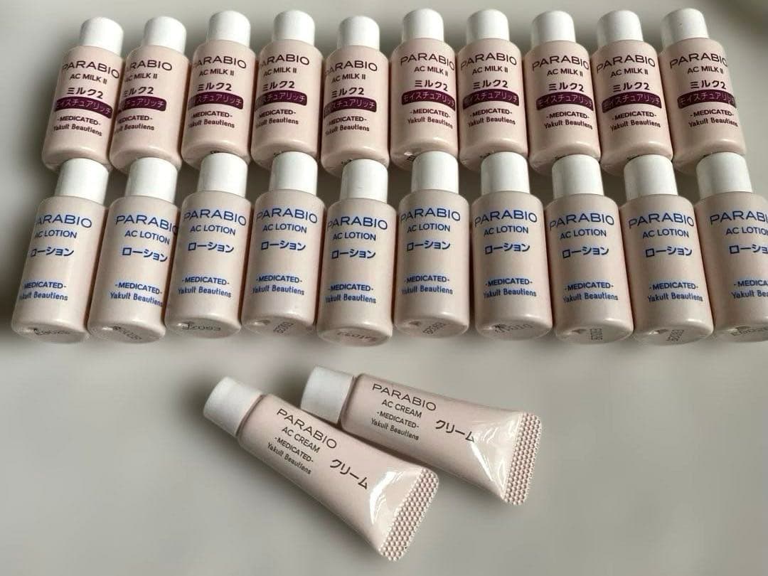 ヤクルト 化粧品最高峰 パラビオACローション ミルク2 クリームセット