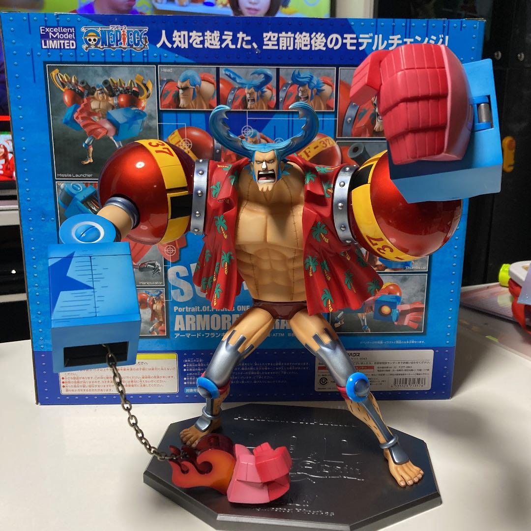 ワンピース P.O.P アーマード・フランキー - メルカリ