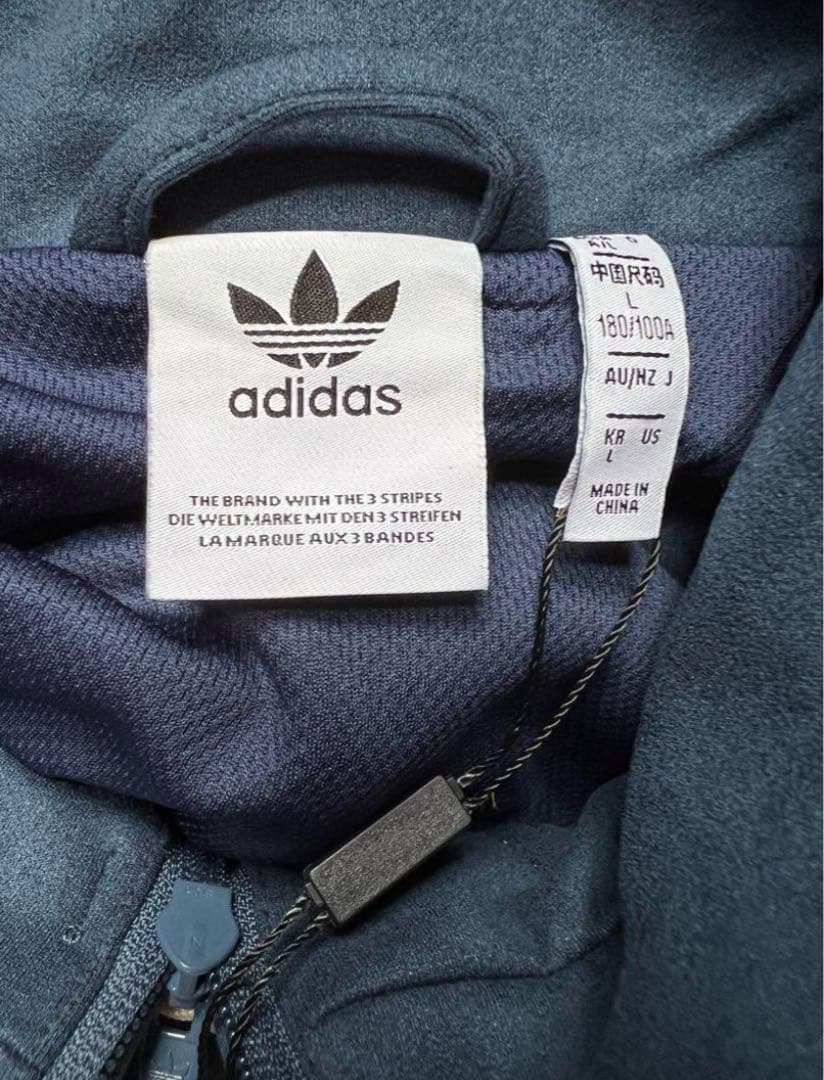adidasアディダス 中国限定 蛇年トラックジャケット ネイビー Lサイズ