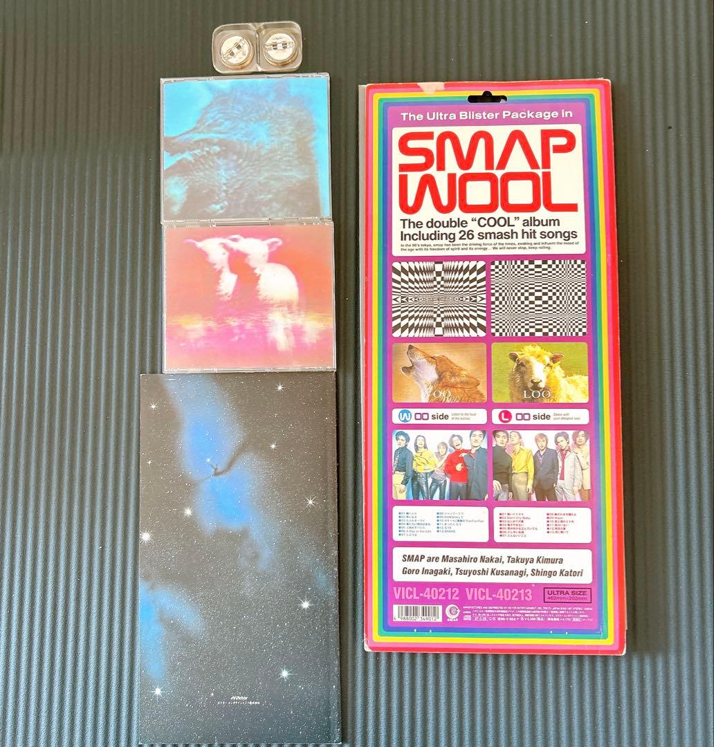 SMAP WOOL ダブルアルバム 26曲収録 - メルカリ
