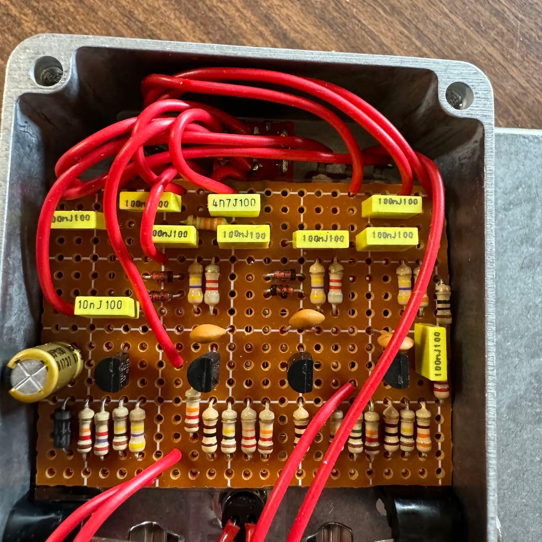 完動品 ハンドメイド 歪み系 ブースト ジミーペイジ ジョン