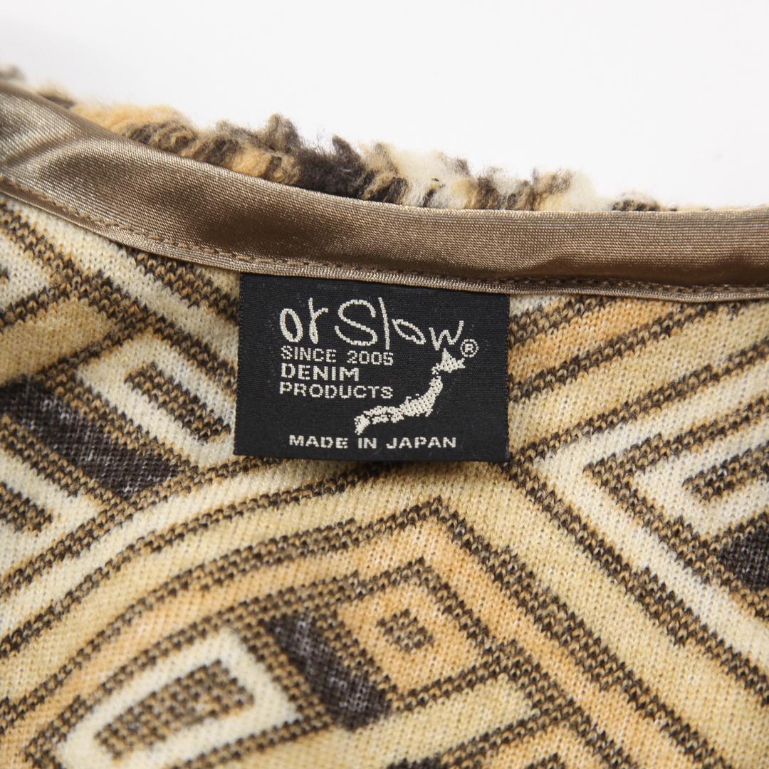 極美品 orSlow IMA:ZINE 仲津3 KUBA FLEECE VEST - メルカリ