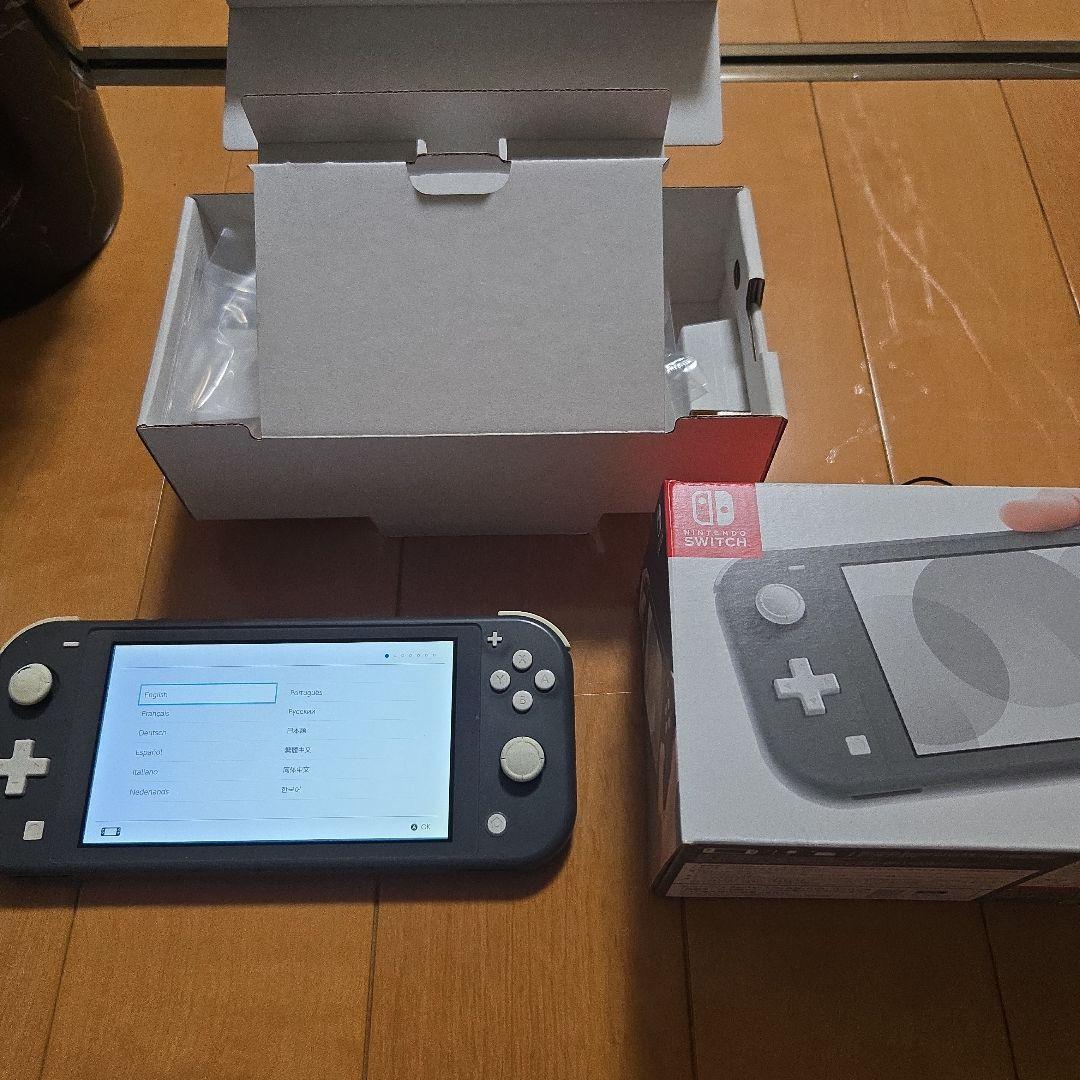 ジャンク Nintendo switch lite グレー Nintendo Switch Lite グレー ジャンク品 - メルカリ