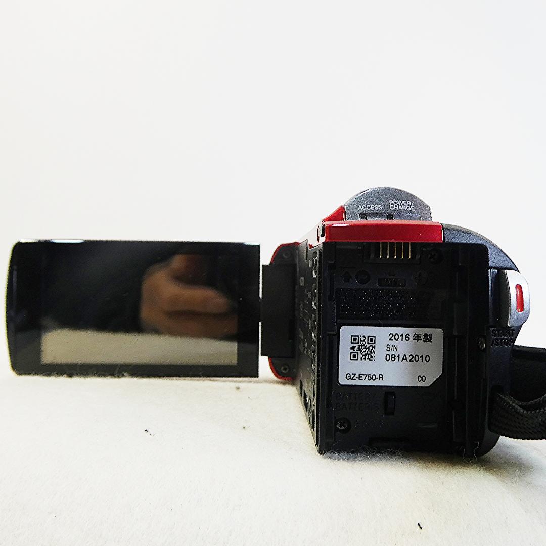 動作良好 JVC Everio GZ-E750-R HDD/SD ビデオカメラ - メルカリ