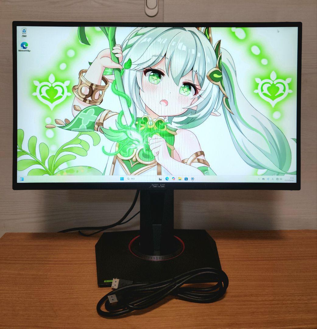 ASUS VG258QR 165hz 0.5ms 24.5インチゲーミングモニタ
