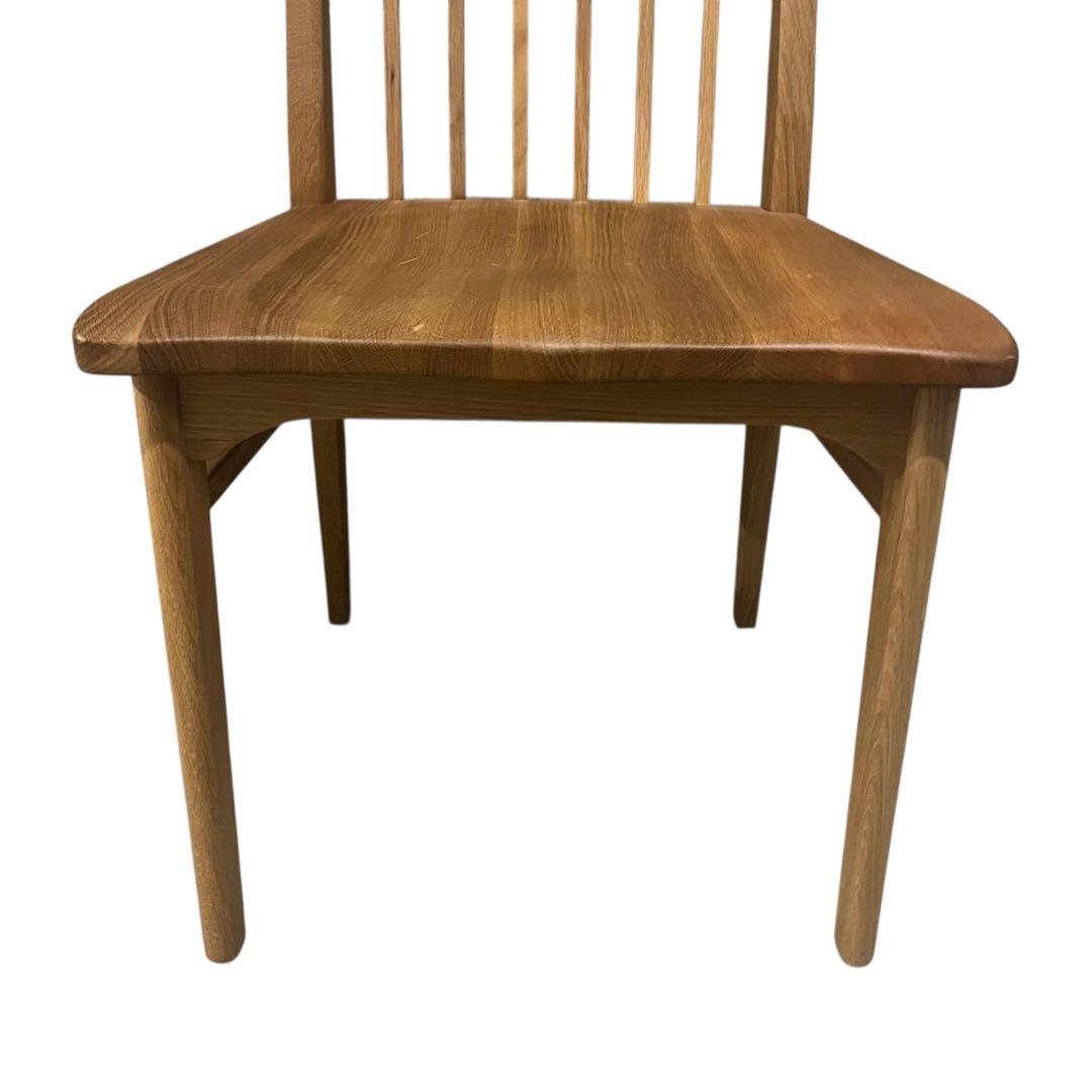 美品】起立木工 オーク材 ダイニングチェア 葉月II 廃盤品 - メルカリ