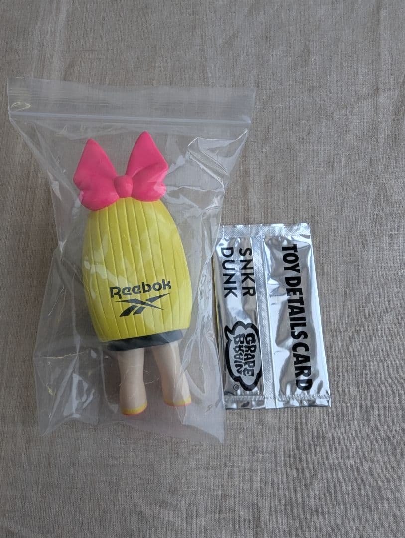 にぎるちゃん ソフビ GRAPE BRAIN Reebok SNKRDANK② - メルカリ
