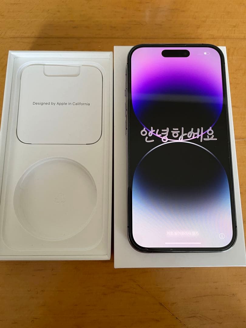 iPhone14 Pro 128GB ディープパープル バッテリー100% iPhone 14 Pro 128GB - Deep Purple - Unlocked | Back Market