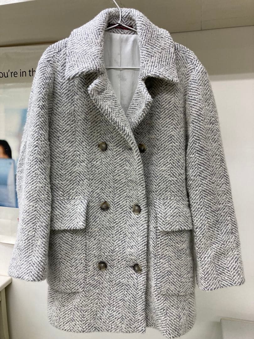 極美品 ANAYI キルティングダウンポンチョ ネイビー38サイズ