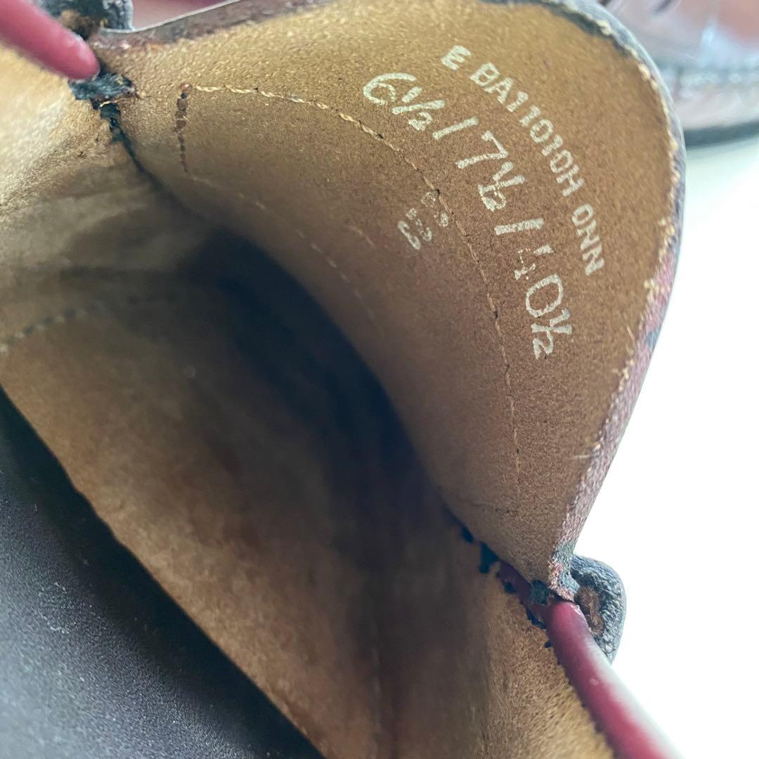 未使用 G.H.BASS ローファー weejuns バーガンディ　us7.5