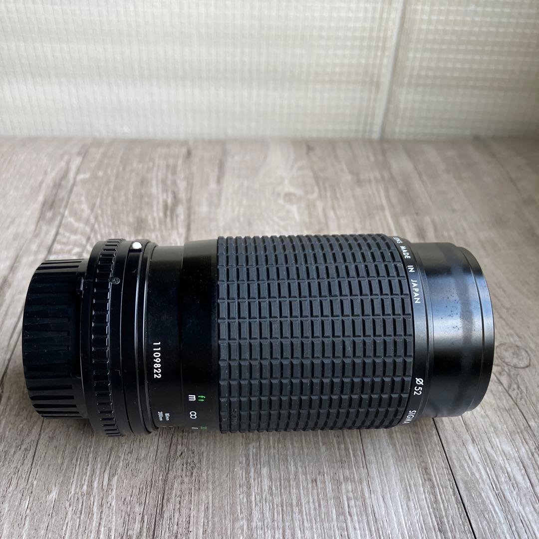 3F SIGMA ZOOM 80-200mm F4.5-5.6 望遠ズームレンズ