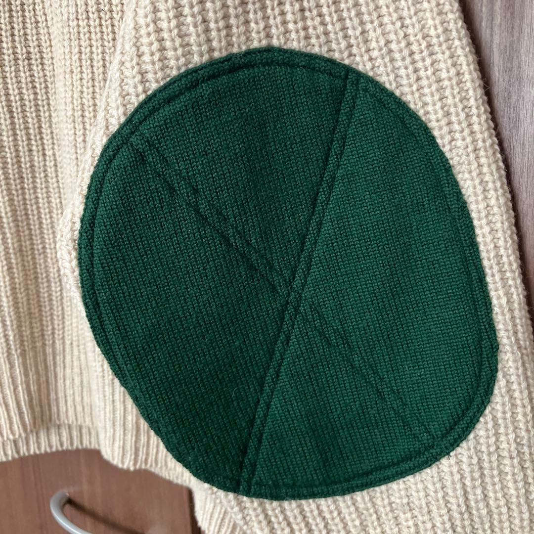 美品GEEK OUT STORE C.P company エルボーパッチニットL - メルカリ