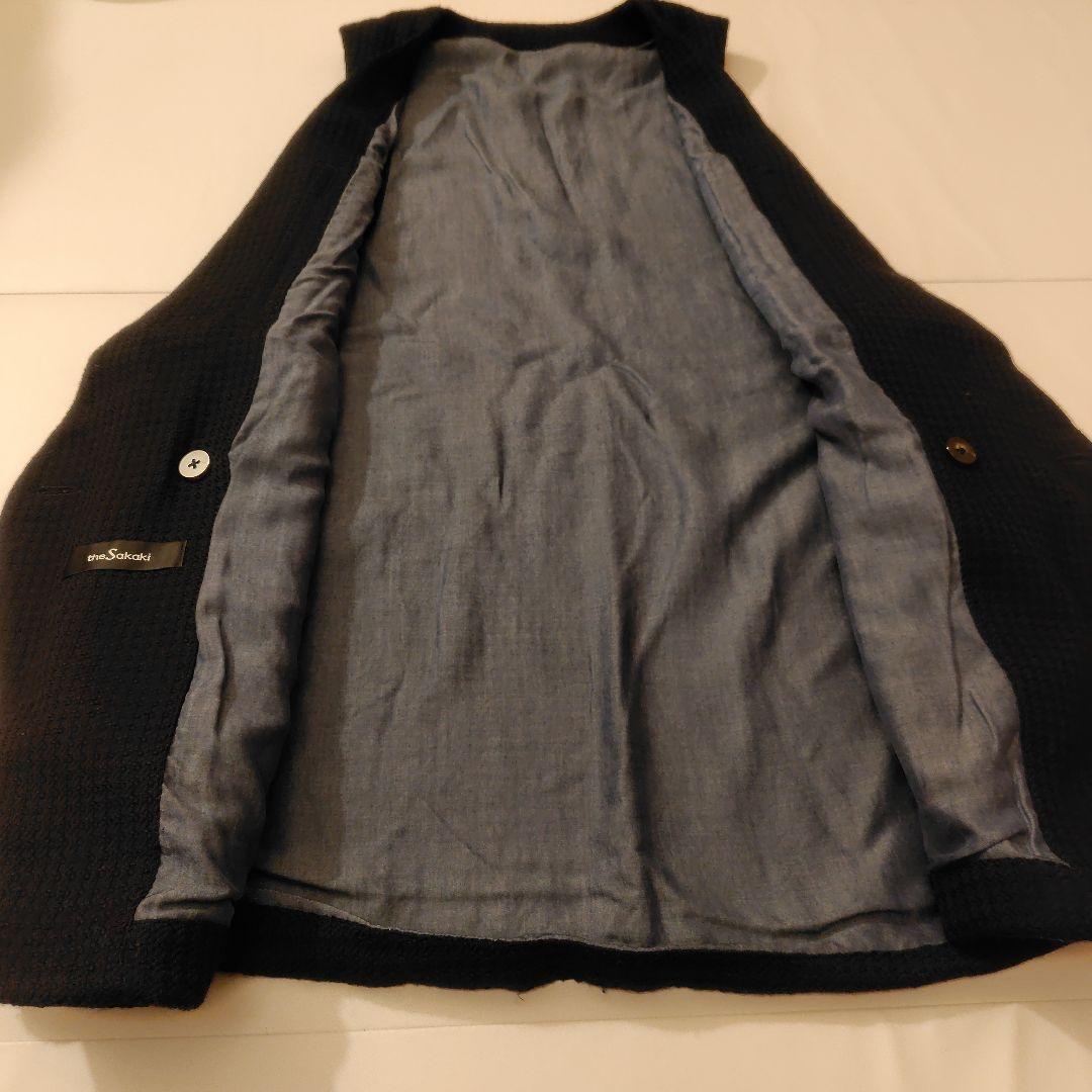 名品】the sakaki ウールコットン ベスト