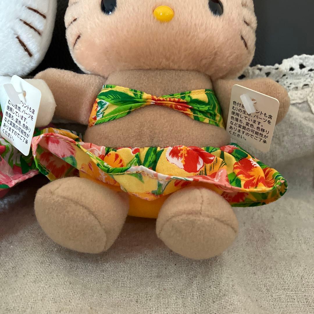 ハローキティ ぬいぐるみ セット レア レトロ 日焼けキティ 希少