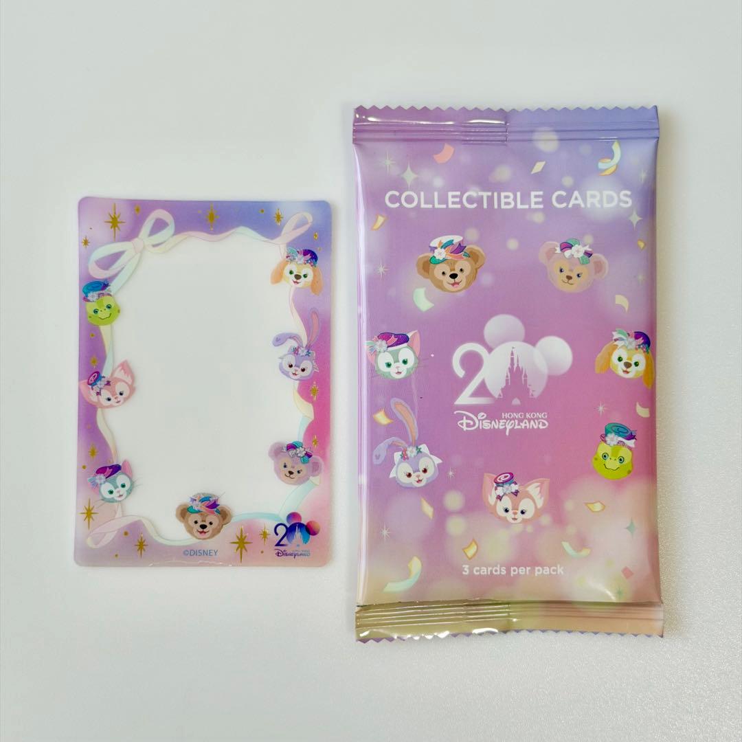 香港ディズニー20周年 コレクタブル ダッフィー＆フレンズ レア クリア