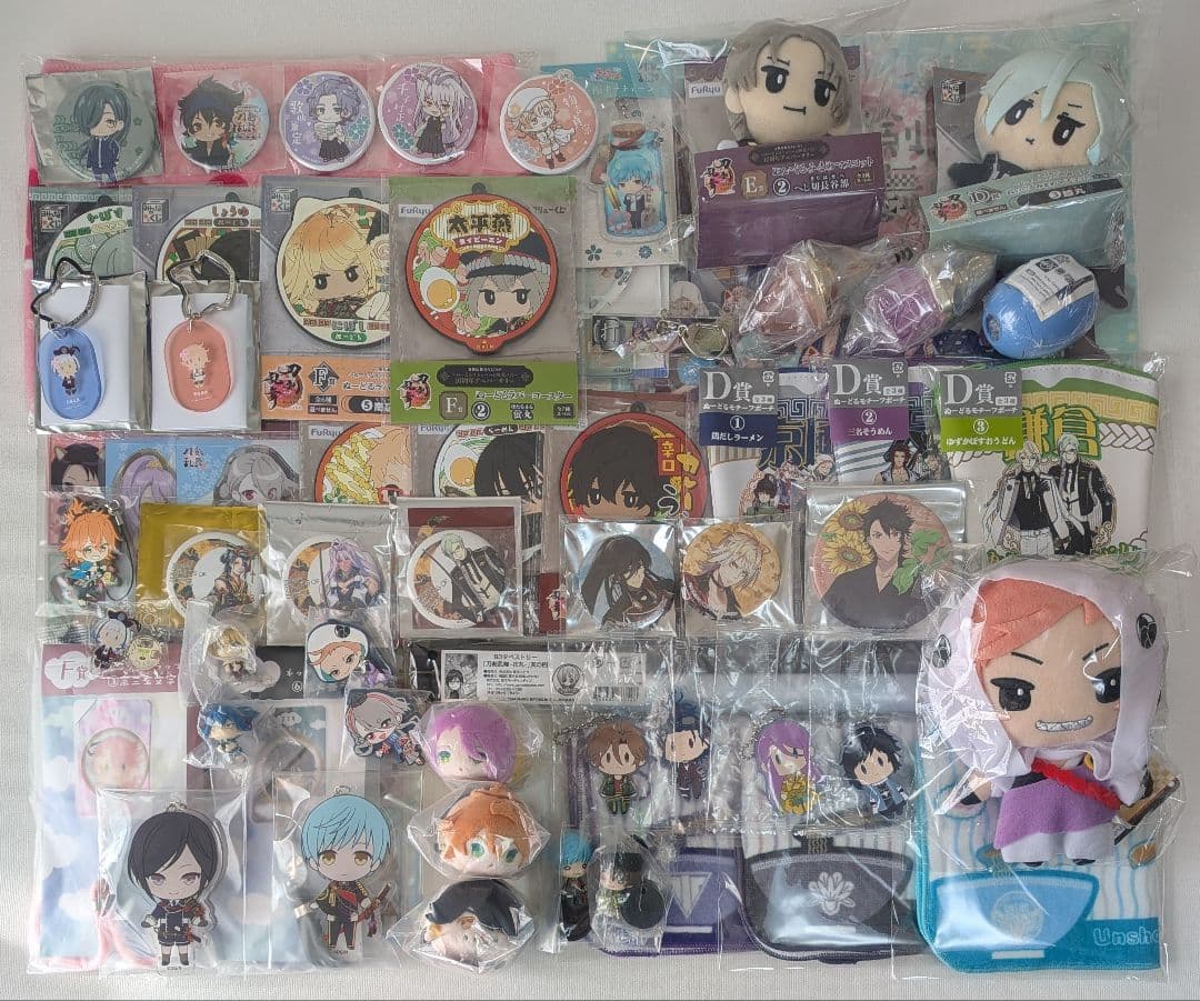 刀剣乱舞 キャラクターグッズ 146点 大まとめ売り 刀剣乱舞-ONLINE- ぽてだん！内番フィギュアマスコット 其ノ弐』ホビー