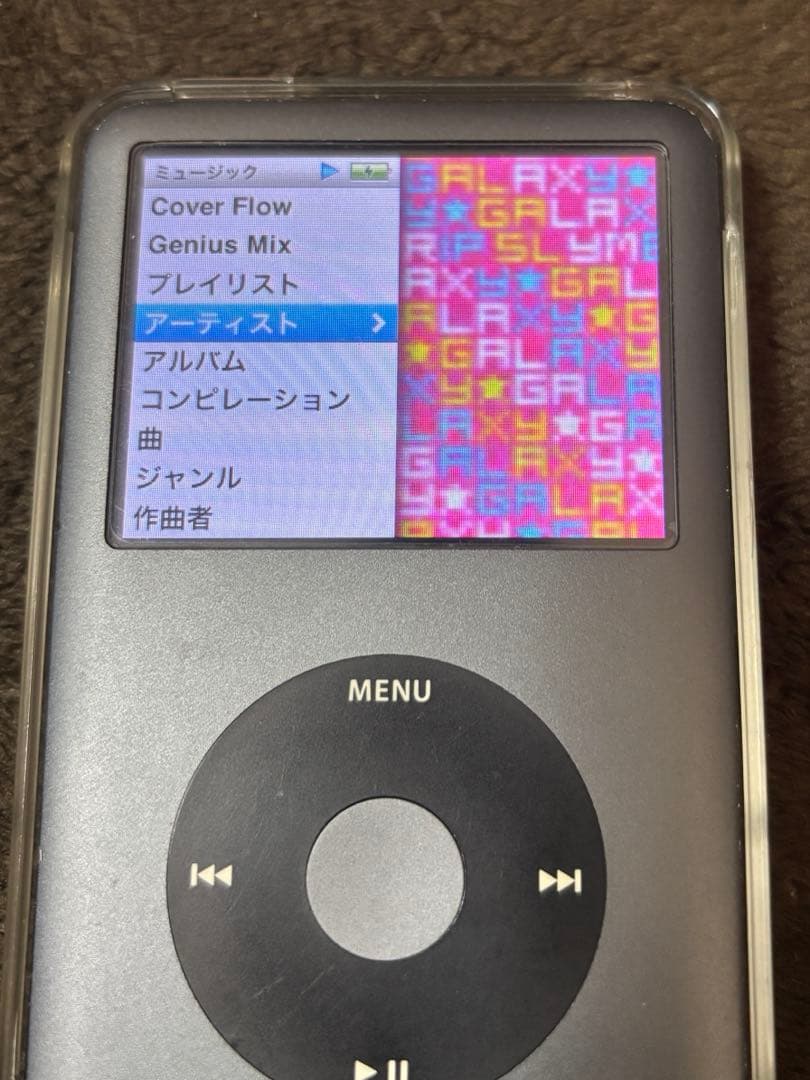 ポータブルプレーヤー iPod Classic 160GB A1238 late2009 iPod classic Apple アップル アイポッド クラシック 160GB シルバー