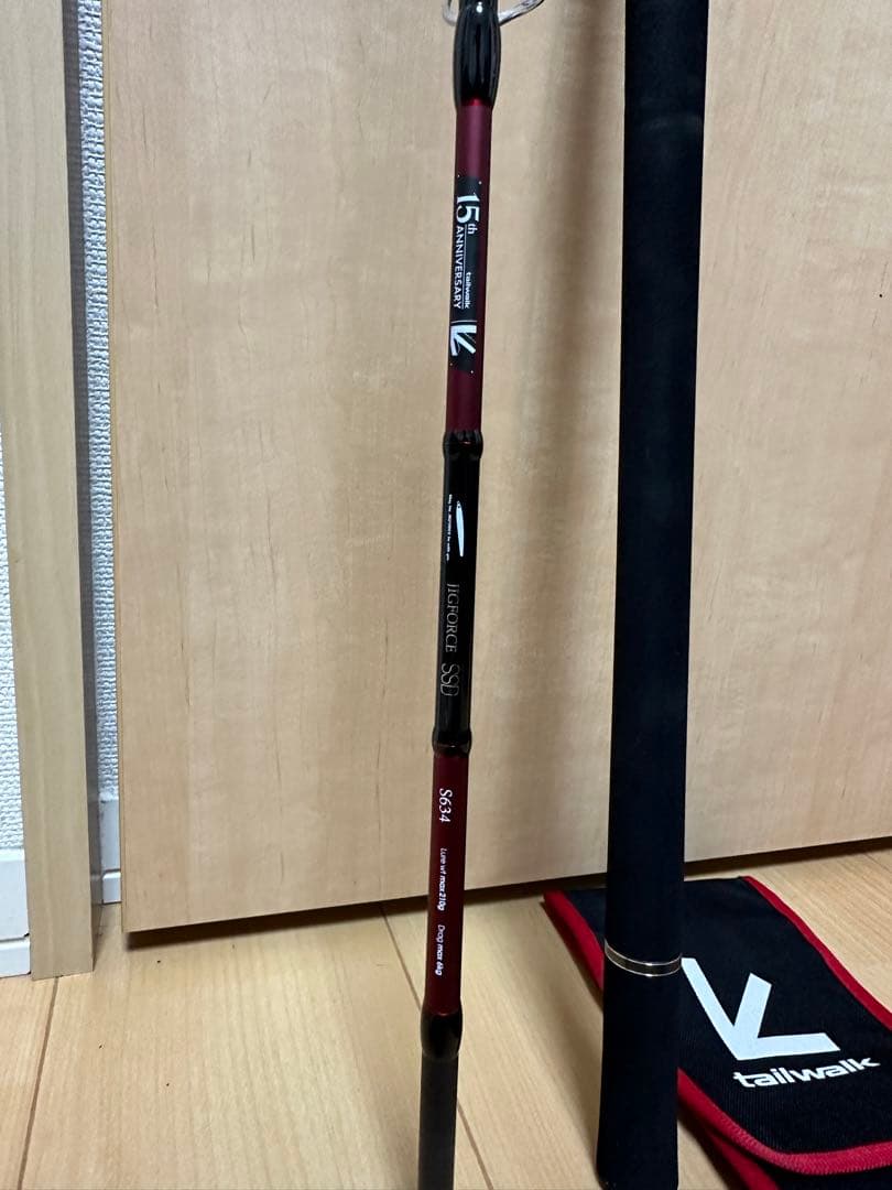 テイルウォーク JIGFORCE SSD S634 15周年限定モデル 美品 - メルカリ