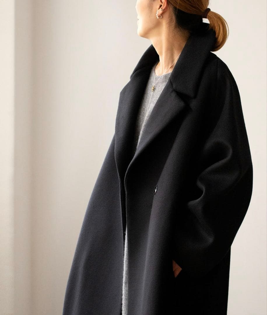 マドリガル　フォローコート　black フォローコート 」BLACK「Follow Coat」BLACKsoutiencollar（ステン