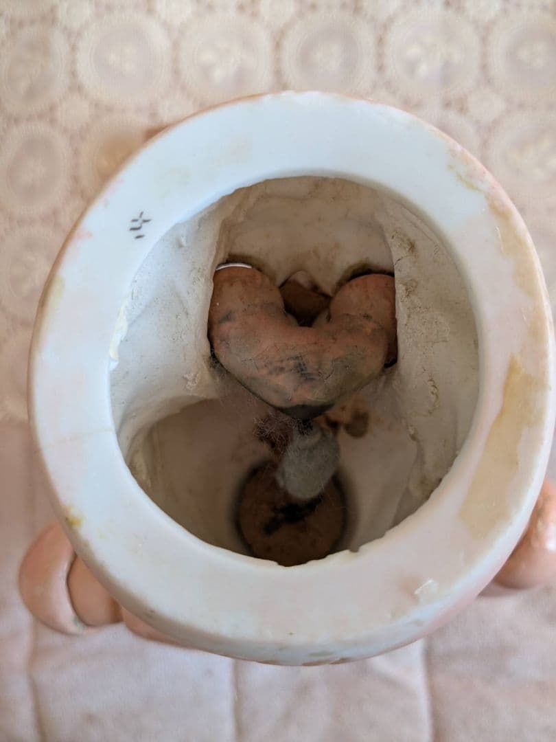 アンティークビスクドール ドイツの子 ハンドベルク - メルカリ