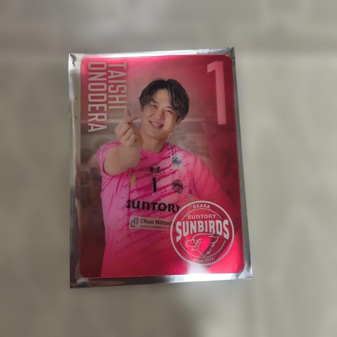 サントリーサンバーズ大阪 クリアカード Ver3 小野寺太志 - メルカリ