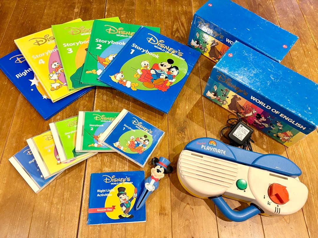 ☆お値下げ☆ディズニー Disneyワールドファミリー英語教材セット
