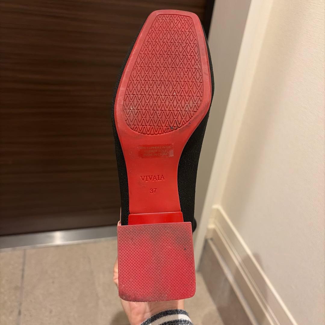 VIVAIA ビバイア Regina Pro ブーツEU37 23.5㎝ 黒 赤 - 靴オンライン