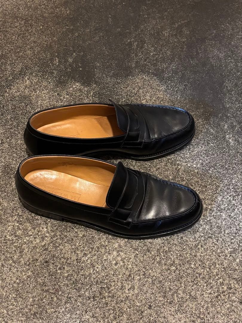 J.M. WESTON 180 シグニチャーローファー 6.5B 黒