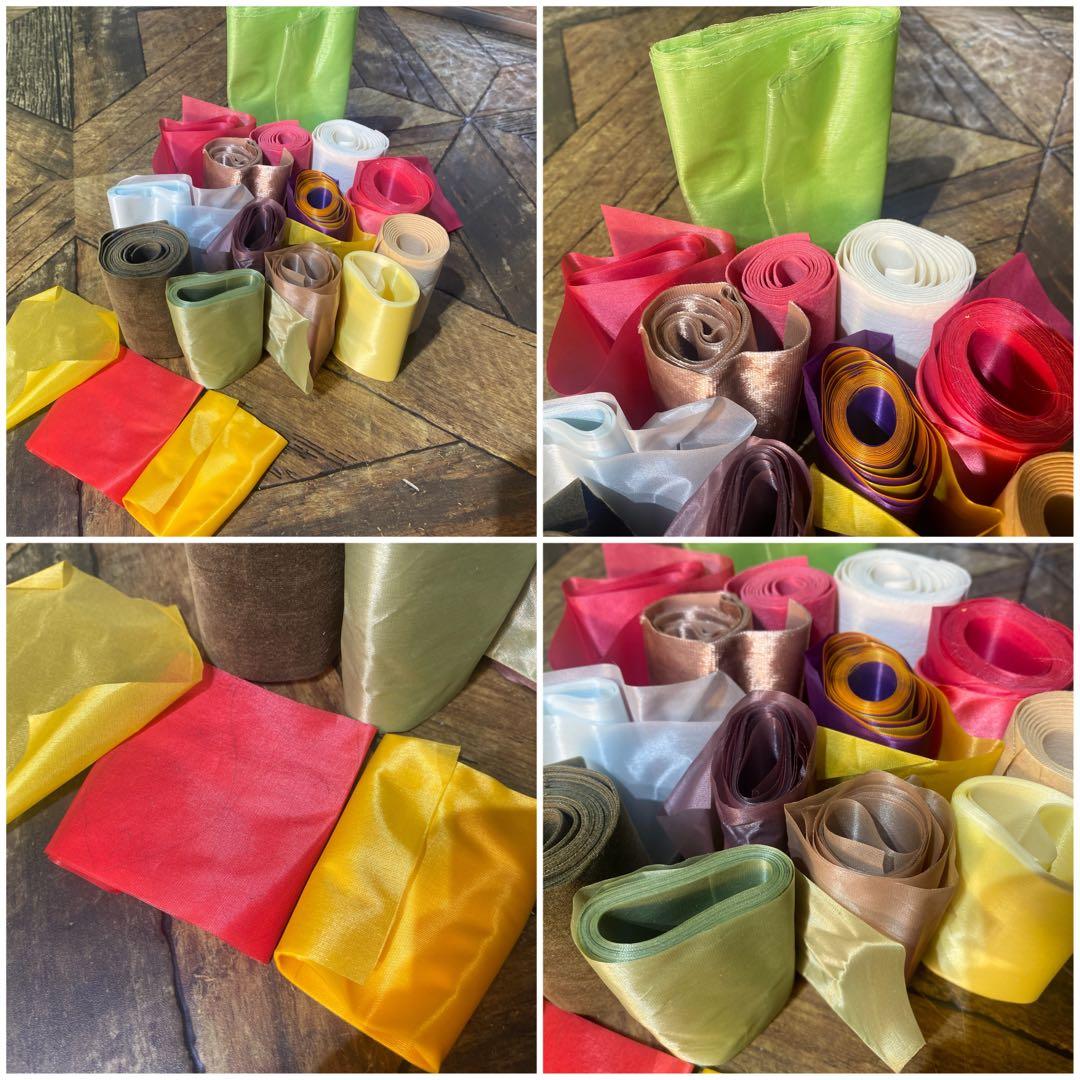 ふ*ー様 未使用 青山リボン 大量 セット まとめ売り まとめて 資材