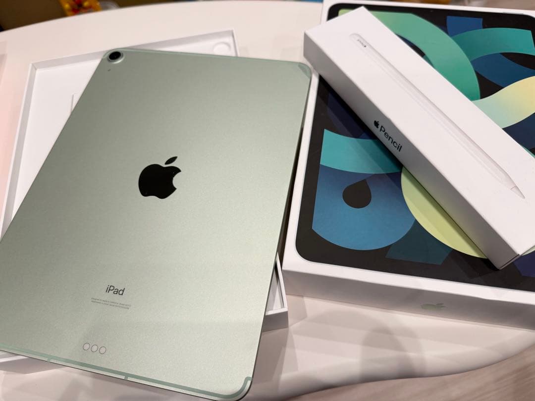 【第4世代 256GB】iPad 本体＋pencilセット Apple iPad Air 11インチ Wi-Fi+Cellular 256GB 2024年春モデル MUXJ3J